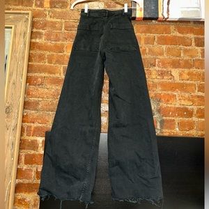 Zara Black high waisted jean